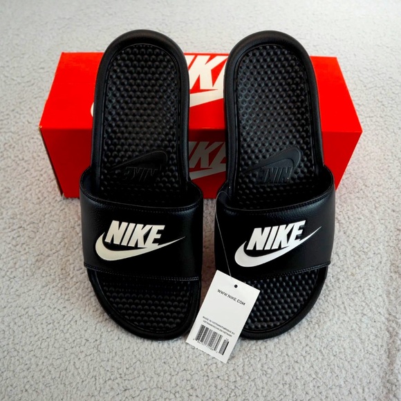 Nike Mens Slide Flip Flops BENASSI JDI - Picture 1 of 3